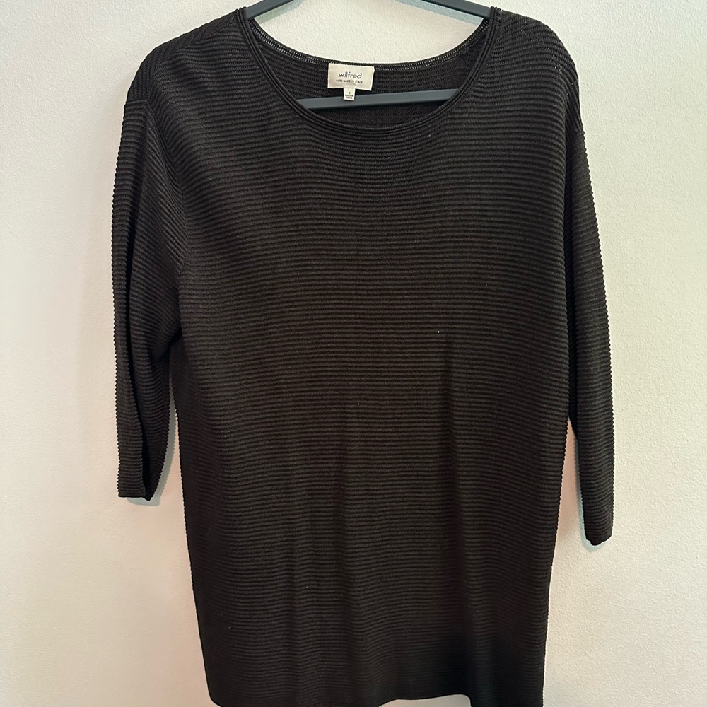 Wilfred ribbed sweater/blouse